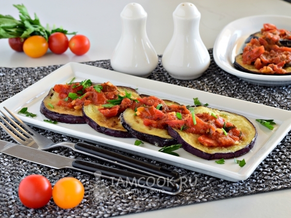 Баклажаны по-гречески, рецепт с фото