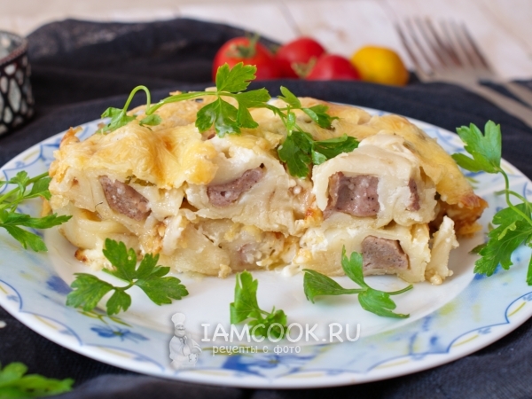 Пельмени с сыром и майонезом в духовке, рецепт с фото