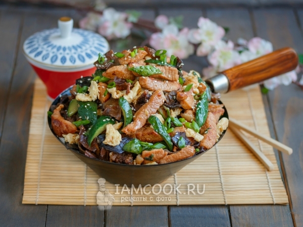 Свинина Мушу, рецепт с фото