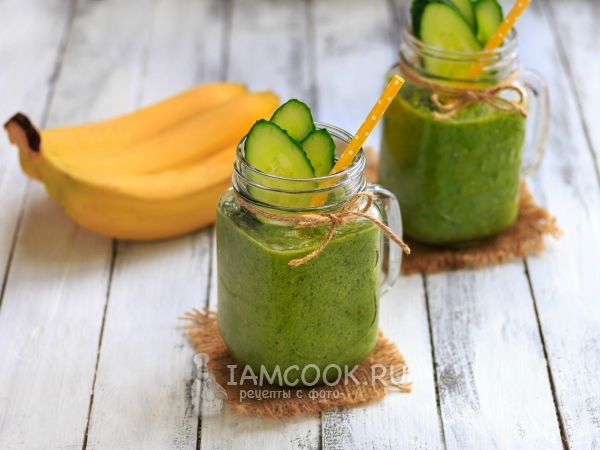 Смузи из огурцов, рецепт с фото