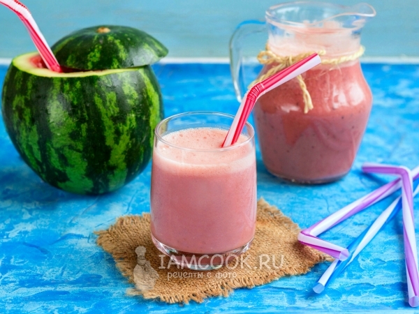 Смузи из арбуза, рецепт с фото