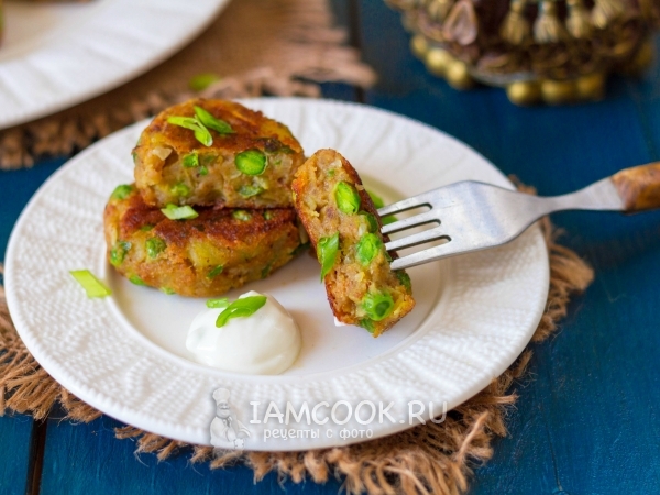 Картофельные котлеты «Алу тикки», рецепт с фото
