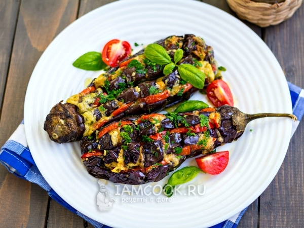 Баклажаны в микроволновке, рецепт с фото