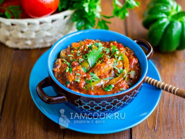 Гуляш из индейки, рецепт с фото