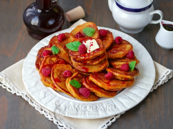 Постные оладьи из тыквы, рецепт с фото