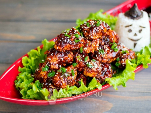 Цыплёнок генерала Цо, рецепт с фото