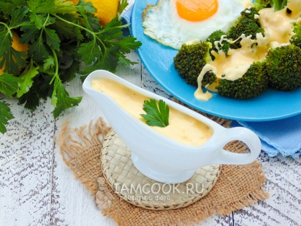 Голландский соус, рецепт с фото