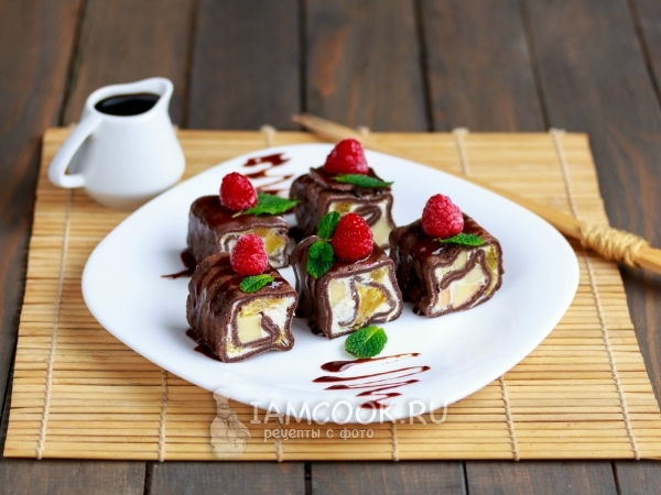 Сладкие роллы, рецепт с фото