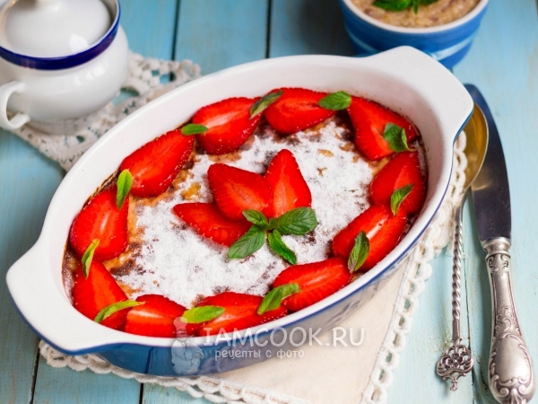 Австралийский рисовый пудинг, рецепт с фото