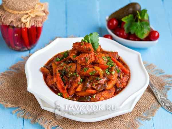 Азу из индейки, рецепт с фото