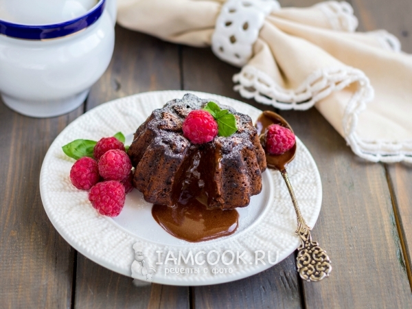 Шоколадный флан, рецепт с фото