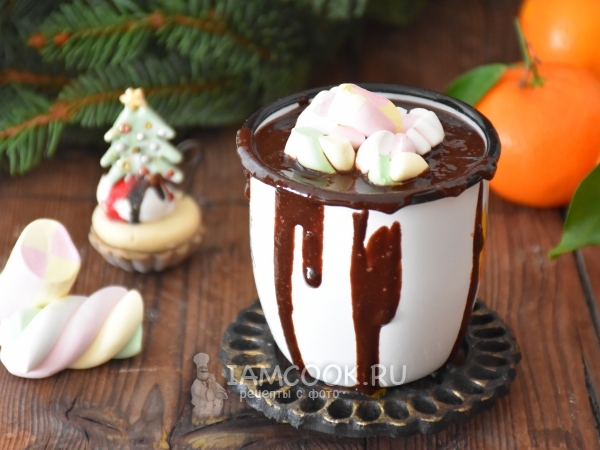 Горячий шоколад с кофе, рецепт с фото
