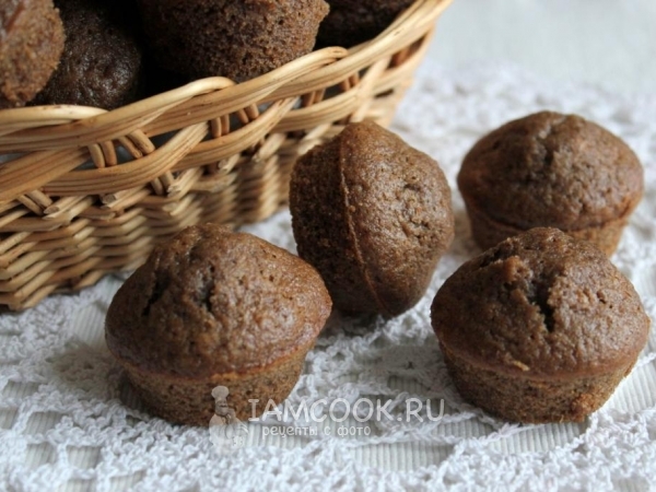 Кофейные кексы, рецепт с фото