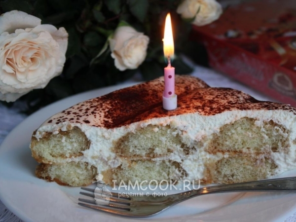 Торт «Тирамису» с рикоттой, рецепт с фото