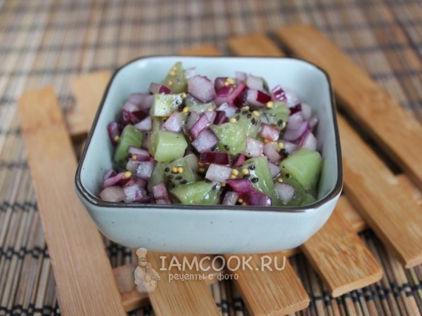 Соус сальса с киви, рецепт с фото
