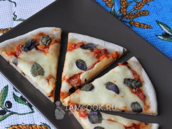 Пицца «Маргарита», рецепт с фото