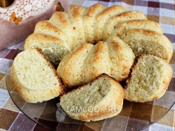 Лимонный кекс с шафраном, рецепт с фото