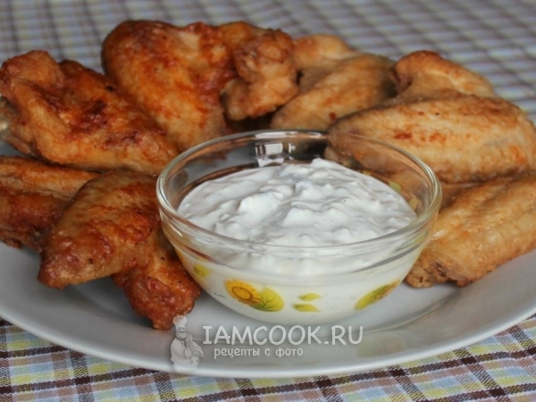 Куриные крылышки «Баффало», рецепт с фото