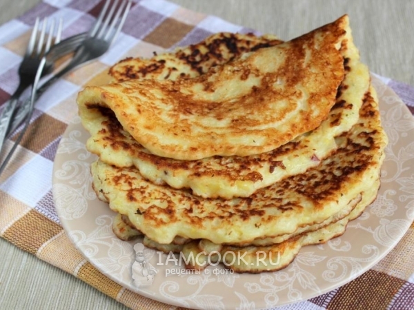 Картофельные блины, рецепт с фото