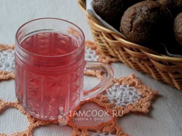 Напиток лимонный с базиликом, рецепт с фото