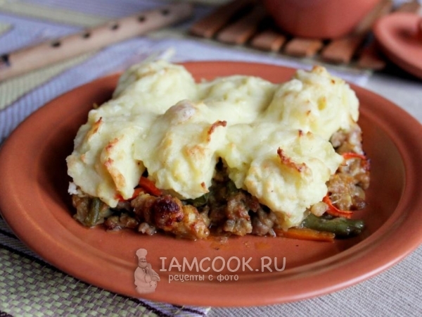 Пастуший пирог, рецепт с фото