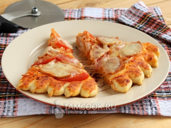 Пицца с мясом, рецепт с фото