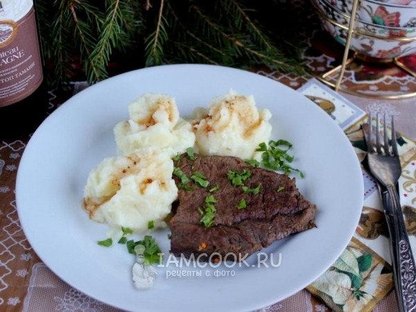 Стейки из говядины в духовке, рецепт с фото