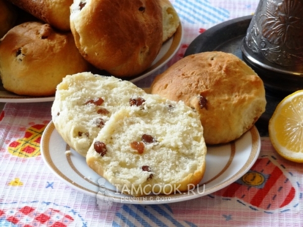 Булочки «Панеттоне», рецепт с фото