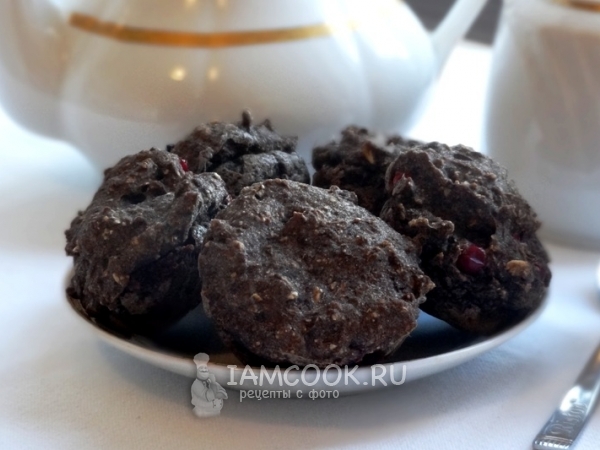 Льняные кексы с клюквой, рецепт с фото