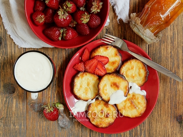 Сырники без муки в духовке, рецепт с фото